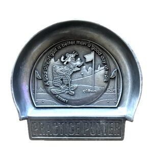 😎 NWOT Vintage Walt Disney World practice putter made of pewter